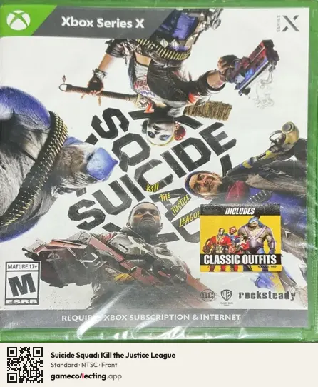 Suicide Squad: Kill the Justice League Xbox Series X, NTSC box front