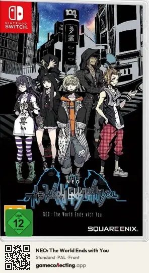 NEO: The World Ends with You Nintendo Switch, PAL box front