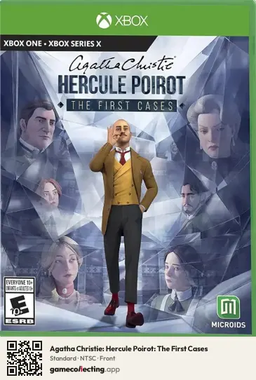 Agatha Christie: Hercule Poirot: The First Cases Xbox One, NTSC box front