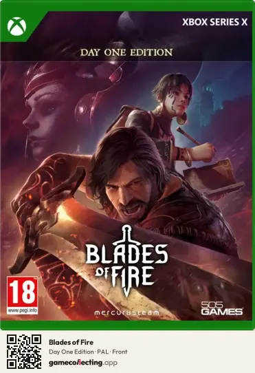 Blades of Fire Xbox Series X, PAL box front