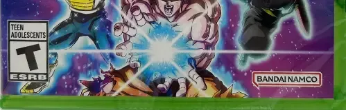 Dragon Ball: Sparking! Zero, the ESRB box on its front