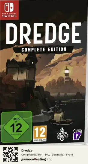 Dredge Nintendo Switch, Germany box front