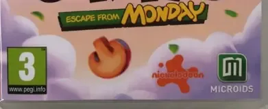 Garfield: Escape from Monday, the PEGI square on its front