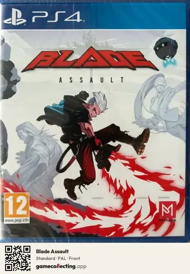 Blade Assault PlayStation 4, PAL box front