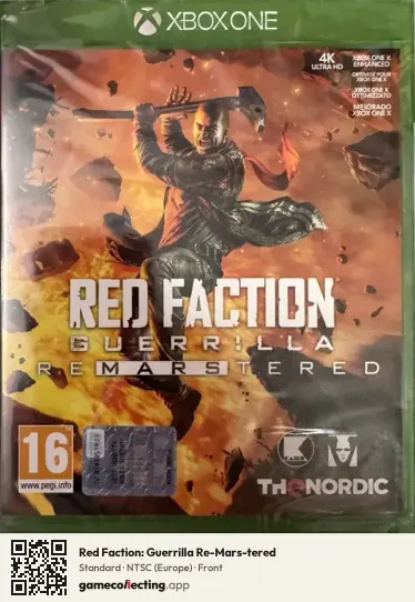 Red Faction: Guerrilla Re-Mars-tered Xbox One, Europe box front