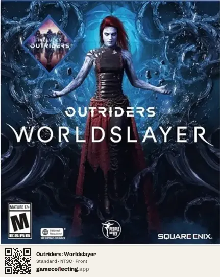 Outriders: Worldslayer PlayStation 5, NTSC box front