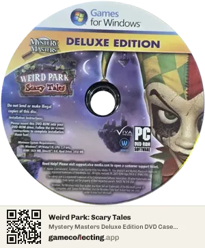 Weird Park: Scary Tales Computer, NTSC disc