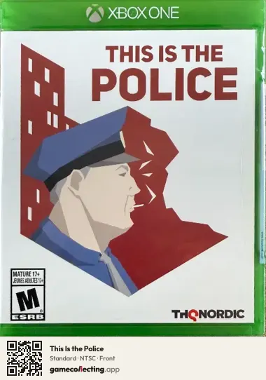 This Is the Police Xbox One, NTSC box front