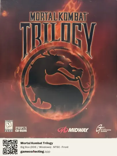 Mortal Kombat Trilogy Computer, NTSC box front