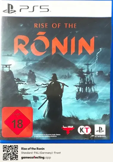 Rise of the Ronin PlayStation 5, Germany box front
