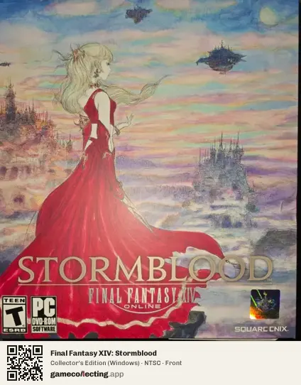 Final Fantasy XIV: Stormblood Computer, NTSC box front