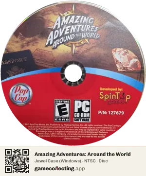 Amazing Adventures: Around the World Computer, NTSC disc