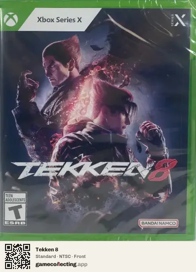 Tekken 8 Xbox Series X, NTSC box front