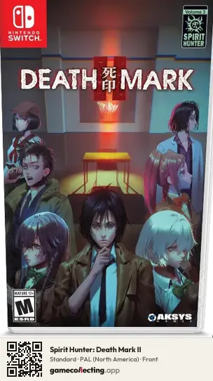 Spirit Hunter: Death Mark II Nintendo Switch, North America box front