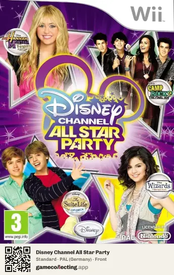 Disney Channel All Star Party Nintendo Wii, Germany box front