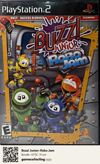 Buzz! Junior: Robo Jam PlayStation 2, NTSC box front