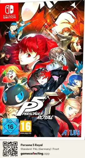 Persona 5 Royal Nintendo Switch, Germany box front