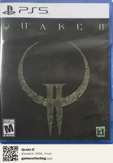 Quake II PlayStation 5, NTSC box front
