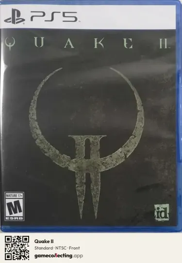 Quake II PlayStation 5, NTSC box front