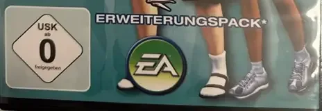 The Sims 2: Bon Voyage, the USK square on its front