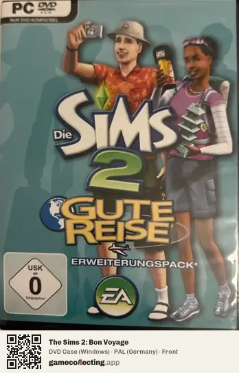 The Sims 2: Bon Voyage Computer, Germany box front