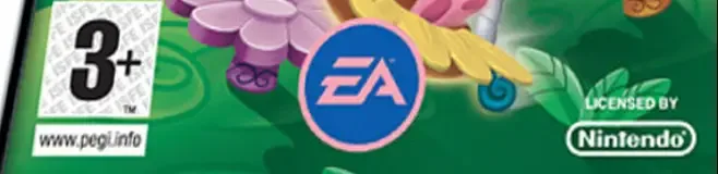 Littlest Pet Shop: Garden, the PEGI square on its front