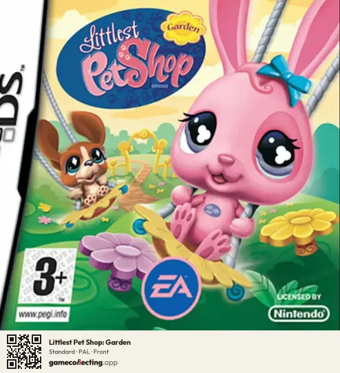 Littlest Pet Shop: Garden Nintendo DS, PAL box front