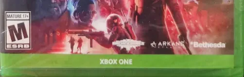 Wolfenstein: Youngblood, the ESRB box on its front