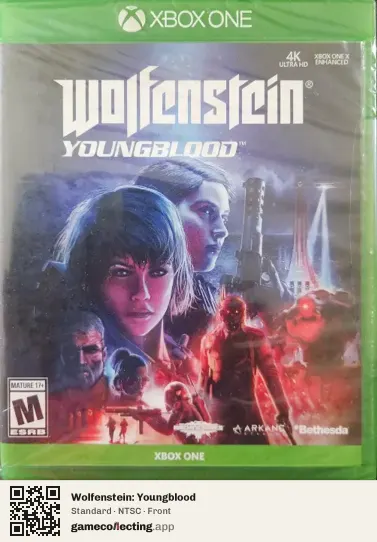 Wolfenstein: Youngblood Xbox One, NTSC box front