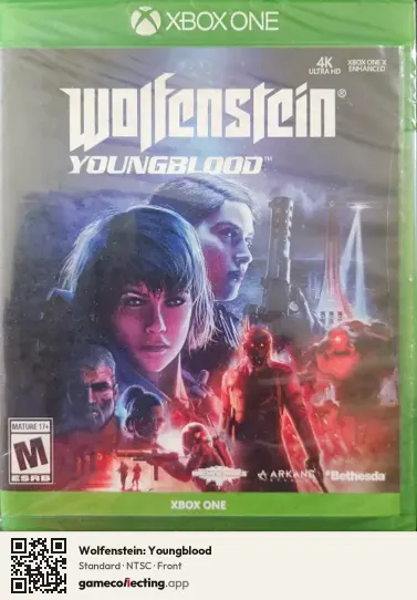 Wolfenstein: Youngblood Xbox One, NTSC box front