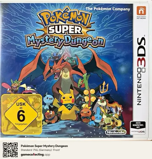 Pokémon Super Mystery Dungeon Nintendo 3DS, Germany box front