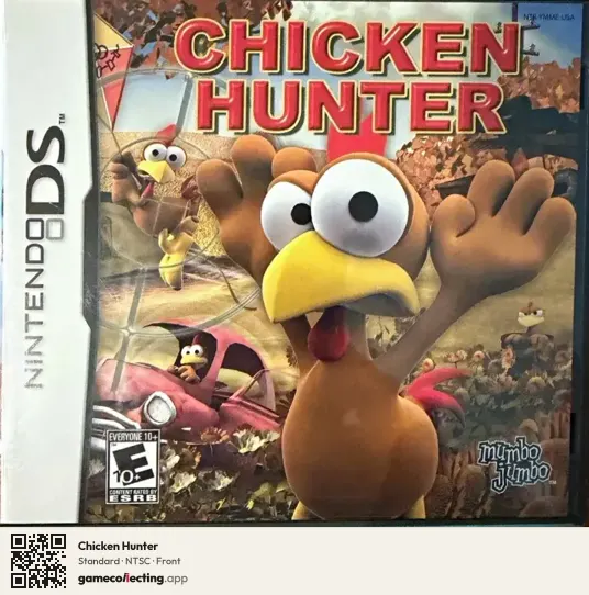 Chicken Hunter Nintendo DS, NTSC box front
