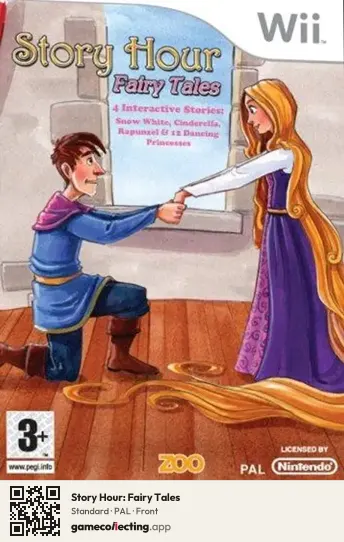 Story Hour: Fairy Tales Nintendo Wii, PAL box front