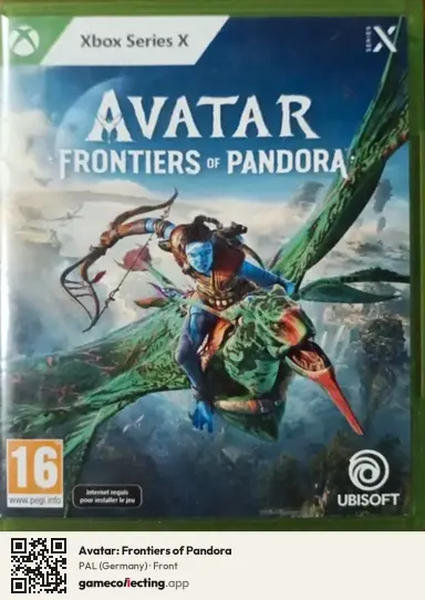 Avatar: Frontiers of Pandora Xbox Series X, Germany box front