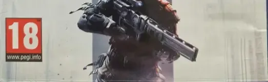 Killzone: Shadow Fall, the USK square on its front