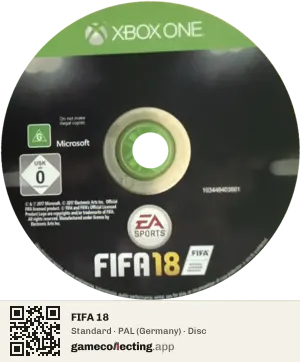 FIFA 18 Xbox One, PAL disc
