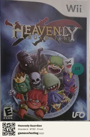 Heavenly Guardian Nintendo Wii, NTSC box front