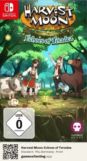 Harvest Moon: Echoes of Teradea Nintendo Switch, Germany box front