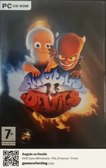 Angels vs Devils Computer, France box front