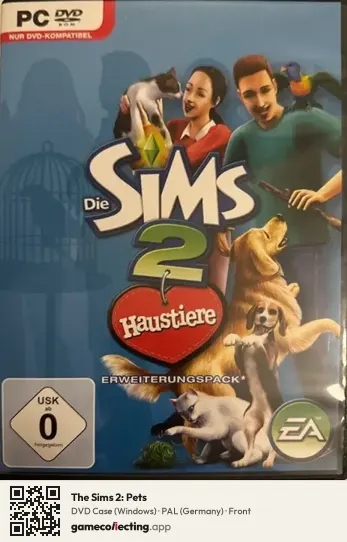 The Sims 2: Pets Computer, Germany box front