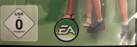The Sims 2: University, the USK square on its front