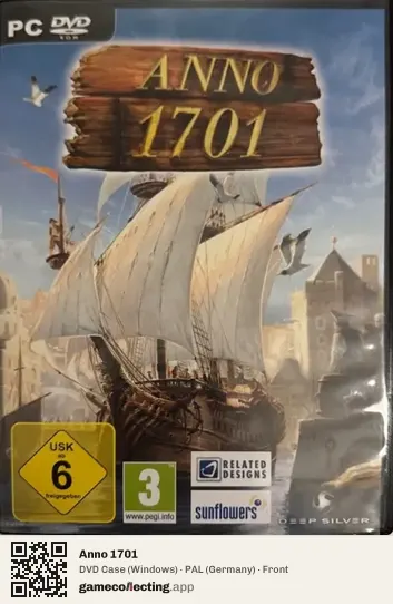 Anno 1701 Computer, Germany box front