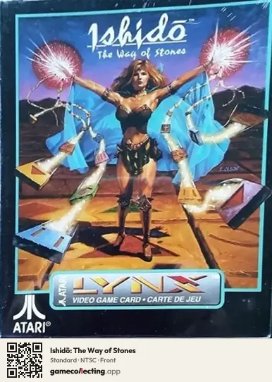 Ishidō: The Way of Stones Atari Lynx, NTSC box front