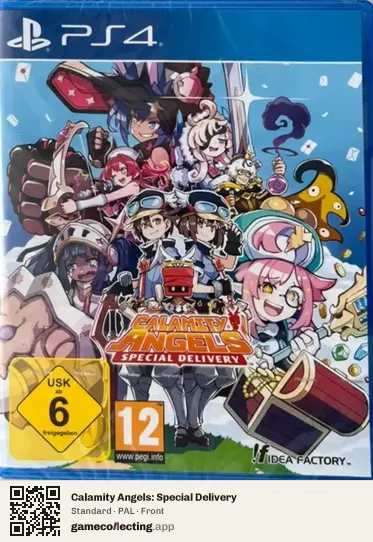Calamity Angels: Special Delivery PlayStation 4, PAL box front