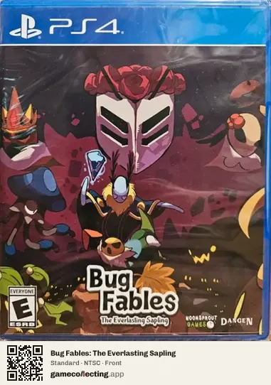 Bug Fables: The Everlasting Sapling PlayStation 4, NTSC box front
