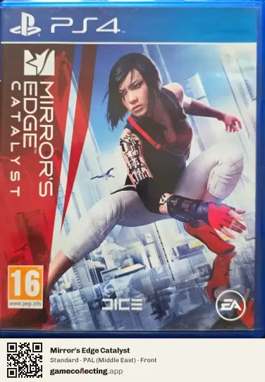 Mirror's Edge Catalyst PlayStation 4, Middle East box front