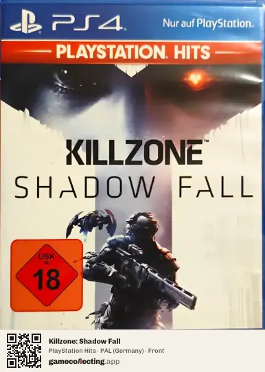 Killzone: Shadow Fall PlayStation 4, Germany box front