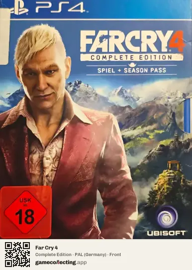 Far Cry 4 PlayStation 4, Germany box front