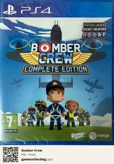 Bomber Crew PlayStation 4, PAL box front