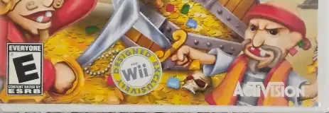 Pirates: Hunt for Blackbeard's Booty, the ESRB box on its front